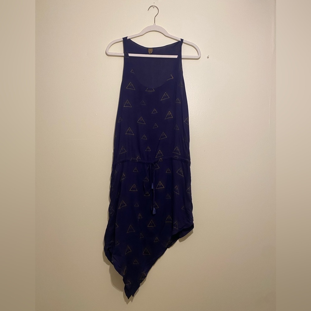 FARM VISCOSE PURPLE BEACH COVER DRESS . Size P . Very good condition